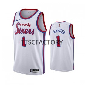 Dres Philadelphia 76ers James Harden 1 Nike 2022 Classic Edition Crvena Swingman - Muške